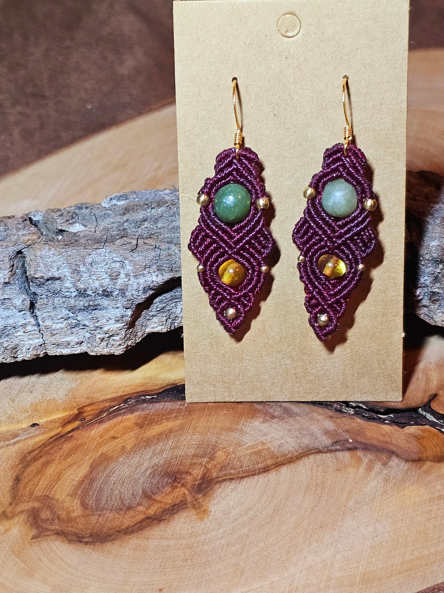 Bernstein Jade Ohrhänger